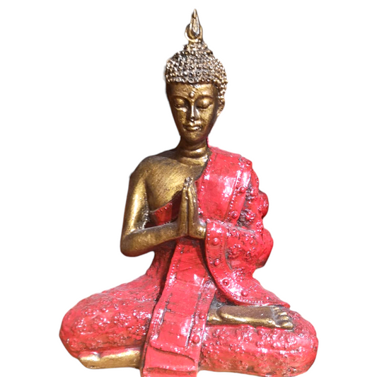 Buda tailandés 30 cm. Posición sentado
