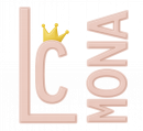 logo tienda de minerales , inciensos y regalos los caprichos de mona