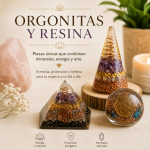 Orgonitas y resina