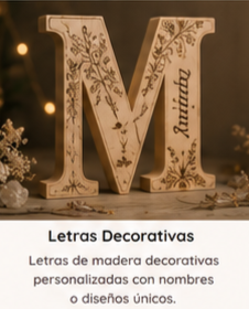 Letras decoración