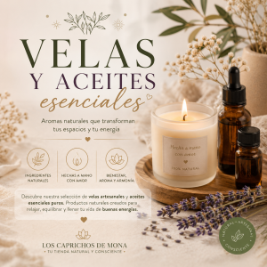 Velas y aceites esenciales