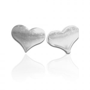 Pendientes corazón acero inoxidable
